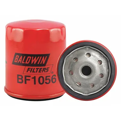 BALDWIN FILTERS Fuel Filter: Spin-On, 3 1/16 in Outside Dia, M14-1.50 Thread Size, Cellulose - Spin-On Fuel Filters