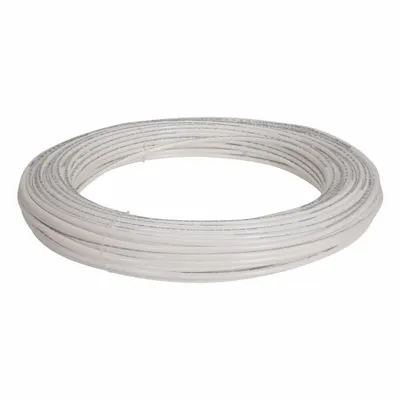 ZURN Tubing: PEX Type B, 1/2 in, White, Coil, 500 ft Overall Lg (MPN Q3PC500X) - PEX Tubing for General Plumbing