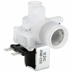 This water valve controls water flow into HOSHIZAKI ice machines, supporting proper ice production. It is a replacement part for commercial ice makers used in food service, hospitality, and industrial kitchens.