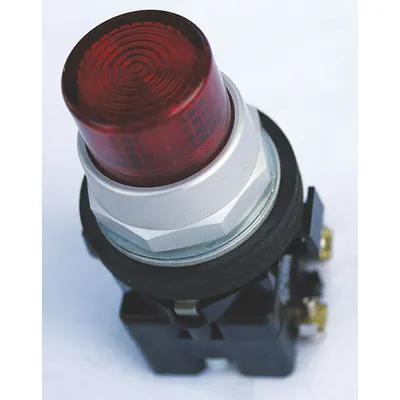 EATON Pilot Light: 30 mm Panel Mounting Size, Red, LED - LED Pilot-Lights
