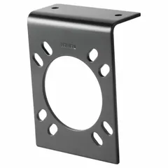 The CURT 7-Way Blade plug connects a tow vehicle's electrical system to a trailer, powering lights, brakes, and auxiliary functions. It is commonly used in fleet and vehicle maintenance for heavy-duty towing applications, ensuring reliable electrical connections for trailers, RVs, and equipment.