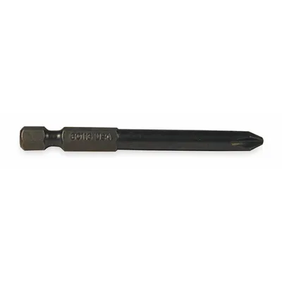 PROTO Power Bit: Power Bit, Imperial, PH2 Bit Industry Size, #2 Bit Size, Std - Impact Bits
