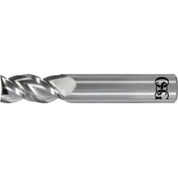 OSG Square End Mill: Carbide, 3 Flute, 1/2" Mill Dia, 1-1/4" LOC, 3" OAL (MPN VGM3-0028)