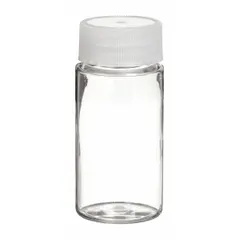 APPROVED VENDOR PET Scintillation Vial, 20 mL, 27 mm Body Dia, 22-400 Neck, Non-Sterile, Colorless, Self-Standing, with Closure (986744)