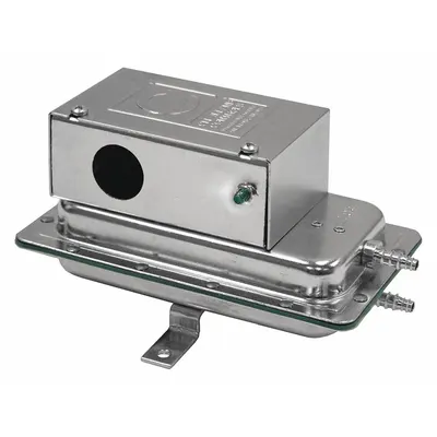 CLEVELAND CONTROLS Air Pressure Switch: Fixed, Auto Reset, 0.05 in wc, Conduit Box, SPDT, Barb - Fixed Set-Point Air Pressure Switches