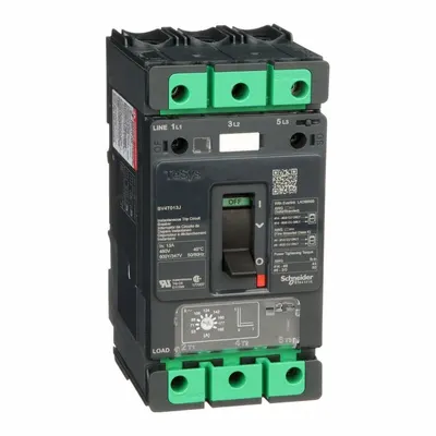SCHNEIDER Motor Circuit Protector: 13 A Amps, Adj, Plug-In, 53 A Low Amp Trip Setting - Square D Motor Circuit Protectors