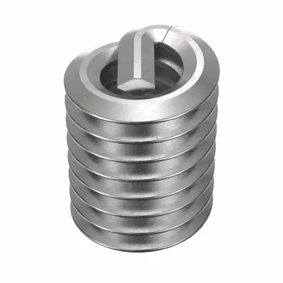 HELI-COIL Helical Insert: Tanged Tang Style, Free-Running, #4-40 Thread Size - Free-Running Tanged Helical Inserts