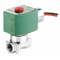 REDHAT Solenoid Valve: 2-Way, Normally Closed, 1/4 in Pipe Size, 110V AC/120V AC, High Flow (MPN 8262H080)