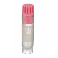 CryoELITE(TM) Cryogenic Vial, Polypropylene, 2 mL, Pink, Sterile, Self-Standing, Round Bottom, Internal Threads, 12 mm Body Dia