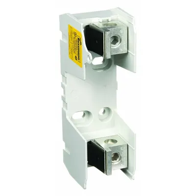 BUSSMANN Fuse Block: Open Block Design, 1 Pole, 250 V AC, Box Lug - Fuse Blocks for UL Class H & K Fuses