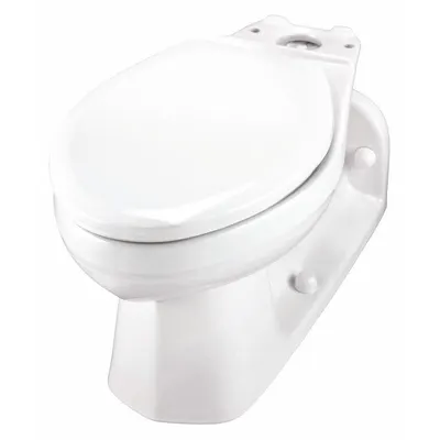 GERBER Toilet Bowl: Not ADA Compliant, 1 gpf_1.6 gpf_1.28 gpf Gallons per Flush - Floor-Mount Pressure-Assist Toilet Bowls