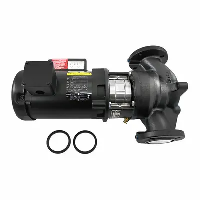GRUNDFOS Circulating Pump: 3/4 hp HP, 208-230V AC, Cast Iron, 1, 88 gpm, 21 ft Max. Head - High-Flow Inline Circulator Pumps