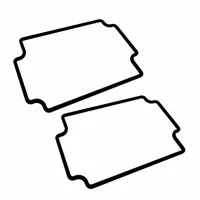 HAMMOND Electrical Enclosures: Repl Gasket, Temp Rating of -40°C to 150°C, Silicone (MPN 1550Z103GASKET)