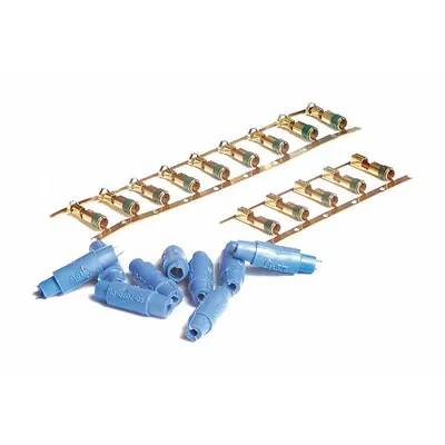 GROTE 99510 Wire Terminal Kit, 8-12 AWG, 14 Terminals, 9 Boots - Fleet and Vehicle Maintenance