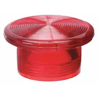 SCHNEIDER ELECTRIC Mushroom Head: 30 mm Panel Size, Illuminated, Metallic, Red (MPN 9001R20)