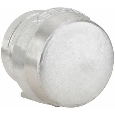 HALDER SIMPLEX Replaceable Hammer Tip: Extra Hard, Aluminum, 2 23/64 in Dia, Clamping Head - Replacement Faces & Tips