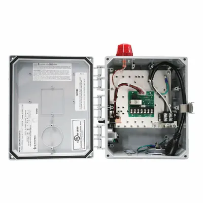 SJE-RHOMBUS Control Panel: Simplex, Single Phase, 120V AC, 0 to 15 A, 1 Switches Included - Multi-Purpose Pump Control Panels