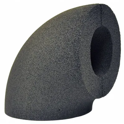 FOAMGLAS Pipe Fitting Insulation: 90° Elbow, Cellular Glass, 1 1/2 in Thick, 6 5/8 in ID - Cell Glass Elbow Insulation