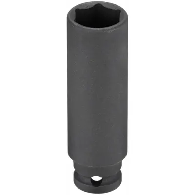 WESTWARD Impact Socket: 1/4 in Drive Size, Metric, 10 mm Socket Size, 6-Point, Deep - 1/4" Drive Impact Sockets
