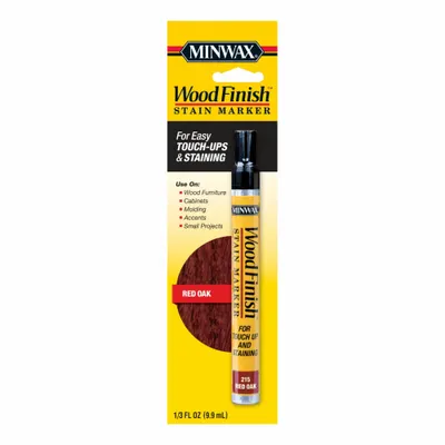 MINWAX Wood Repair Marker, Red Oak, Oil-Based, 1 Count - Wood Repair Markers
