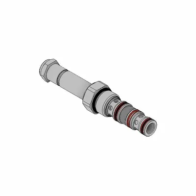 Parker Spool Valve: Steel, Screw-In, Two Positions, Four-Way, C10-4 Valve Cavity Size - Solenoid Cartridge Valves