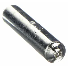 Single-point diamond dresser for truing and dressing conventional abrasive grinding wheels. Features a 3/4 carat diamond, 7/16 in diameter shank, 2 in length, and 90° cone angle. Suitable for wheels 15 in to 20 in diameter.