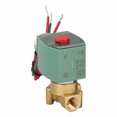 REDHAT Solenoid Valve: 2-Way, Normally Closed, 1/4 in Pipe Size, 110V AC/120V AC - 2-Way/2-Position, Normally Closed Solenoid Valves