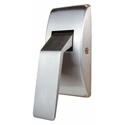ABH 6813-2-A-US4-Q Passage Paddle Lockset, Brass, ADA Compliant, Push Up/Pull Up - Passage Paddle Locksets