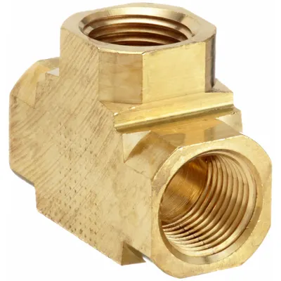 PARKER 2203P-6 Threaded High-Pressure Pipe Tee - Threaded High-Pressure Pipe Fittings