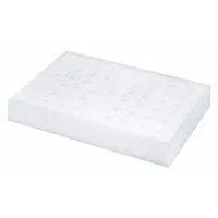 Tube Rack: Foam, White, (48) Tubes, 48 Compartments (MPN 2300)