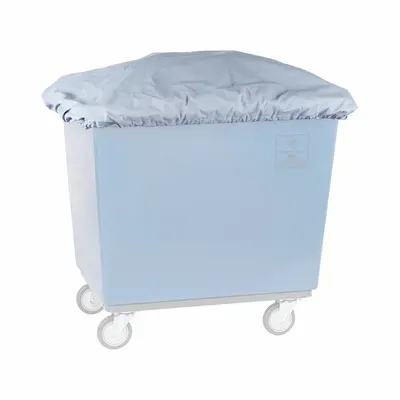 R&B WIRE PRODUCTS INC. Cube Trucks: 37 in L 25 in W 6 in H, Fits 9.96 cu ft, 0.37 cu yd, Gray - Elastic Covers for Cube & Basket Trucks