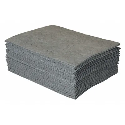 CONDOR Sorbent Pad: 18 oz Volume Absorbed Per Pad, 19 in x 15 in Pad Size (L x W) - Sorbent Pads