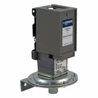 General purpose pressure switch from the 9012G Series with a pressure range of 0.2 psi to 10 psi. Features a single 1/4-18" FNPT pressure connection port. Suitable for basic pressure monitoring in hydraulic or pneumatic systems on machine tools