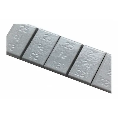 PERFECT EQUIPMENT Wheel Weight: Wheel Weights, Adhesive, Aluminum/Steel, SST, Steel - Adhesive Wheel Weights