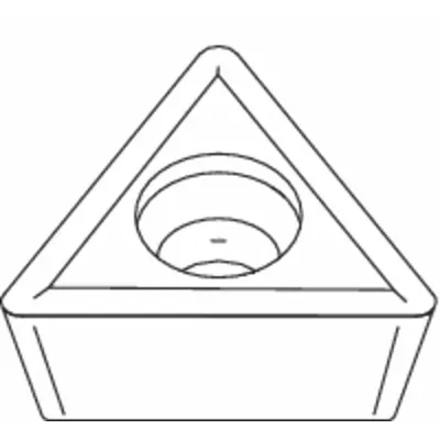 WIDIA Triangle Turning Insert: TCMT2151 - Triangle (T) Indexable Turning Inserts