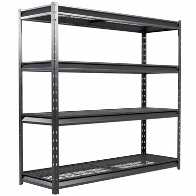 OEM Bulk Rack Shelving: Standalone - Medium-Duty Lock-Beam Wire Decking Bulk Racks