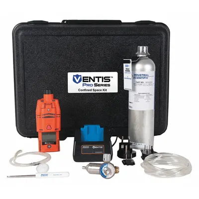 INDUSTRIAL SCIENTIFIC Ventis Pro5 Multi-Gas Detector - Multi-Gas Detectors with Calibration Kits