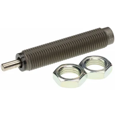SMC Shock Absorber: RBL2015, M20 x 1.5 Thread Size, Metric, Basic Cushion - Pneumatic Actuator Shock Absorbers
