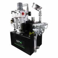 BOLTING Pnuematic Hydraulic Pump: 10,000 psi Max. Op Pressure, 2.5 gal Reservoir Capacity, Pendant (MPN RWP55-4-BS)