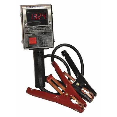 ASSOCIATED EQUIP Battery Tester: Battery Load Tester, Battery Load Tester, 6 in Overall Wd - Digital Display Battery Testers