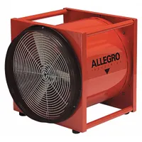 ALLEGRO Confined Space Blower: 115/208 to 230 V AC, 20 in Duct Dia, 1 1/2 hp Horsepower, Orange (MPN 9525-50EX)