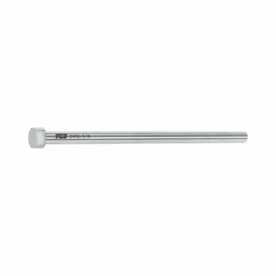 PCS Ejector Pin: Straight Pin, D-Head, Nitrided, Tool Steel, 1/2 in Nom. Dia. - Rotation-Resistant D-Head Ejector Pins