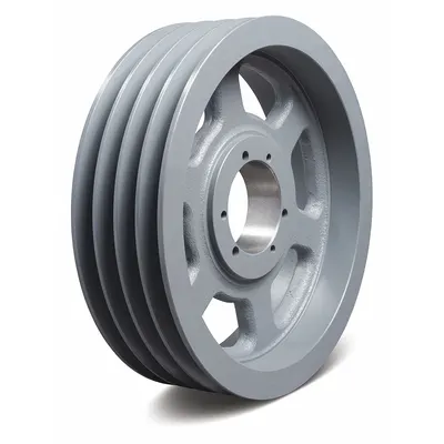 OEM V-Belt Pulley: 3V1400 - Bushed-Bore Cast-Iron Wedge V-Belt Pulleys