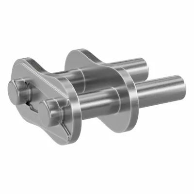 TSUBAKI Attachment Link: For Stainless Steel Roller Chains, D-3, 35, Single Strand - Attachment Links for ANSI Standard Chains