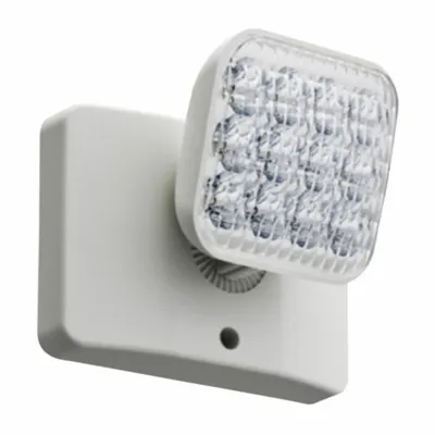 LITHONIA LIGHTING Remote Head: LED, Plastic, Ceiling/Wall, 1 W Lamp Watt, 1 Lamps, 3.6 V - Plastic Remote Heads