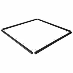 Tree Grate, Square, 1 1/2 in Thick, 60 in Wd, 60 in Lg, HDPE