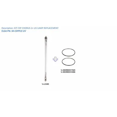 ELGA Chorus 2 Kit: SK-CSPPC2-UV - Water Purification Replacement Parts, Filters, Stands & Switches