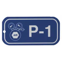 BRADY Lockout Tag: None/ No Header, P-1, Polystyrene, English, Plastic, Holes (MPN 105694)