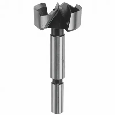 BOSCH Forstner Drill Bit: 1 3/4 in Drill Bit Size, 4 in Overall Lg - Carbon Steel Forstner Drill Bits