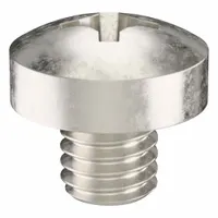 Machine Screw: M3x0.50 Thread Size, 3 mm Lg, 18-8, Stainless Steel, Plain, Pan, Phillips, 100 PK (MPN ZSCRW-699)